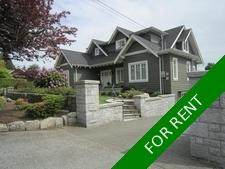 Dundarave West Vancouver Furnished Home for rent:  5 bedroom 